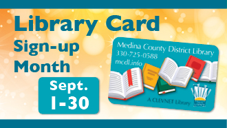 library card sign-up month September 1-30